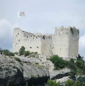 Castle at Vaison La Romaine France