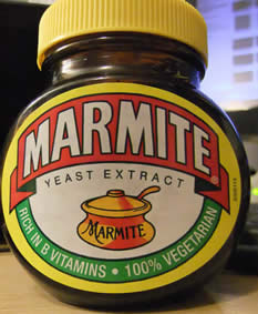 A pot of Marmite - love it or not!