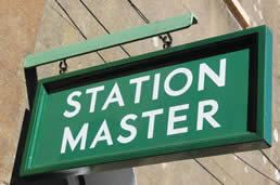 Station Masters Office sign Watercress Line