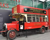 A very old London Bus at Brooklands