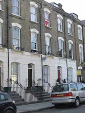 55 Arundel Square where Laura lived with Arthur Roberts c1912