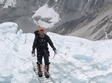 Lots of ladders being used by James Ketchell to climb Everest to raise funds for Elifar, his chosen charity
